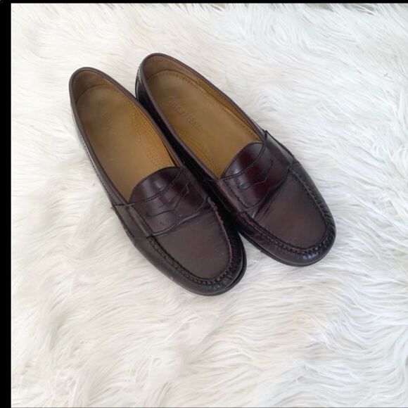 Cole Haan Brown Leather Pinch Penny Loafers 9 main image 7